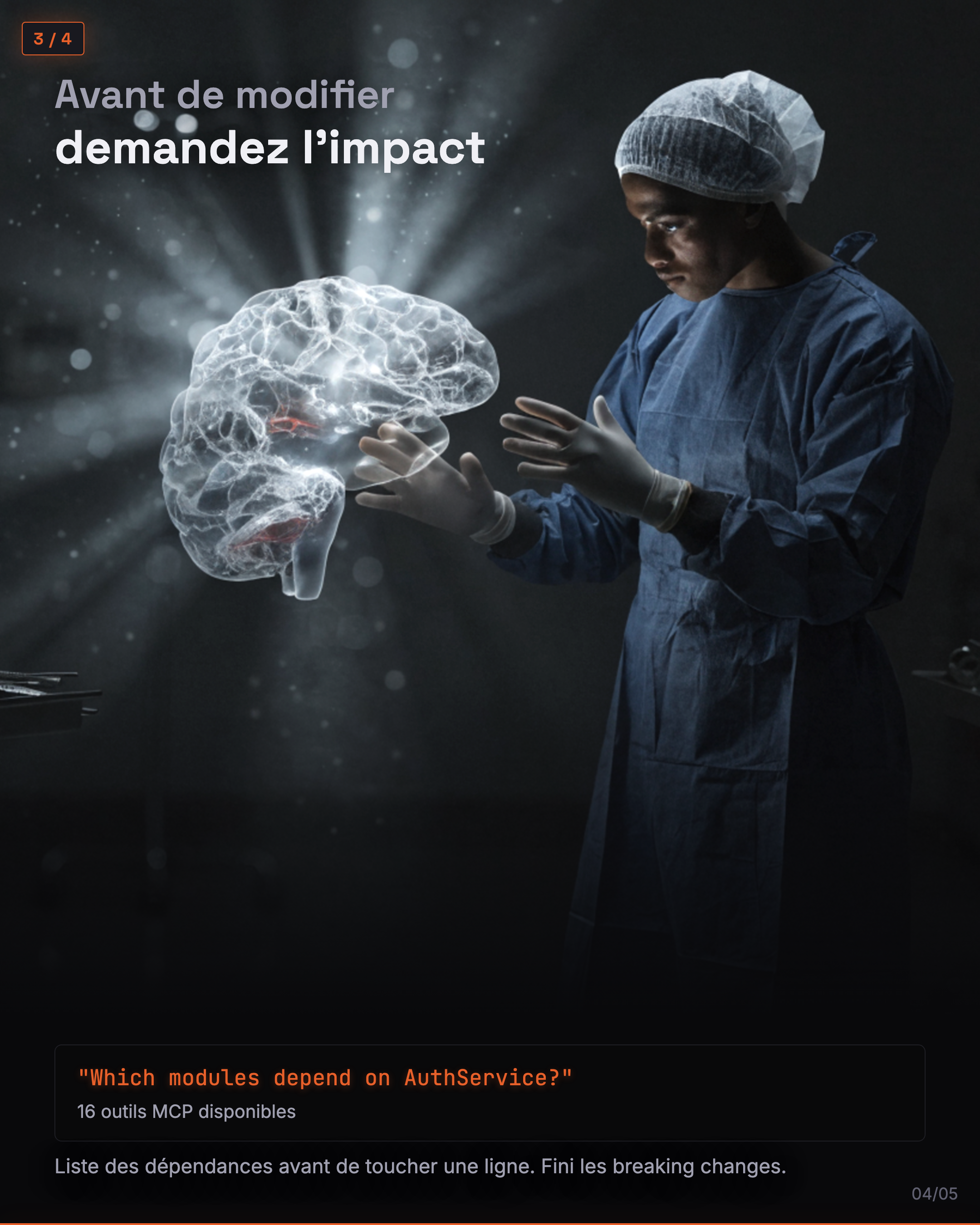 Requ&ecirc;te MCP sur les d&eacute;pendances d&rsquo;un module avant toute modification